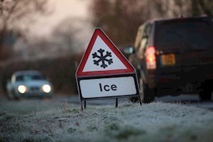 Warning to drivers of extreme freezing temperatures tonight.